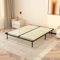 TEENO Sommier 140x190, Sommier avec 7 Pieds, Cadre de Lit 140 x 190, 2 * 16 Lattes, Sommiers à Lattes pour Adulte - Hauteur sous Le Lit : 29cm