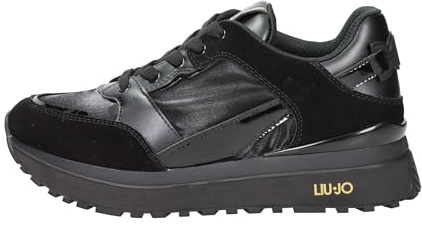 Baskets Liu-Jo Maxi Wonder 91, Noir , 37 EU