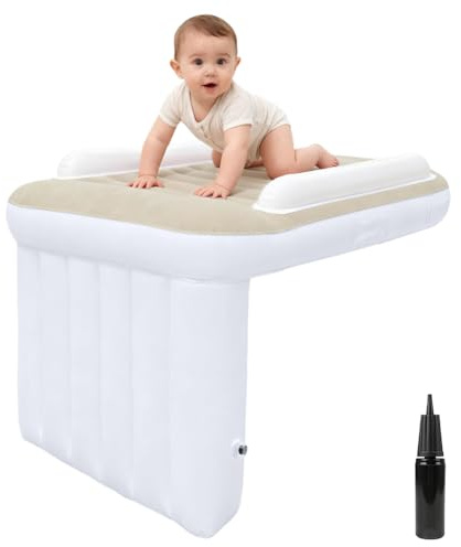 Kinderbett Aufblasbares Flugzeugbett für Kleinkindreisen, Baby Tragbare Flugzeug Sitzverlängerung, Kinder Schlafen Air Baby Flugzeug Must Have, Reisebett für Kleinkinder, Aufblasbarer kindersitz Auto