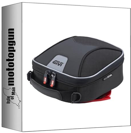givi tankrucksack xs319y tanklock schwarz 3 lt + träger kompatibel mit suzuki gsr 600 2006 2007 2008 2009 2010 2011 mototopgun xs319y + bf01