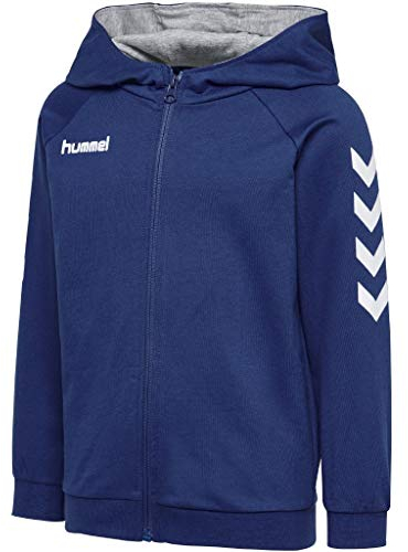 hummel Kapuzenjacke Kids Weiß Blauweiss, 14 (164) Kinder