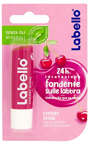 Labello Cherry Shine, Schimmernd, Kirsche, Feuchtigkeit, Shine, 4.8 g