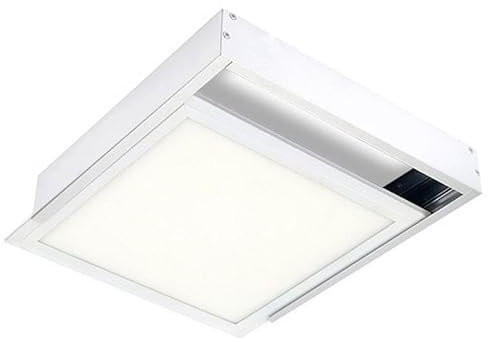 Kit en Saillie pour Dalle LED Slim 30x30 - Unité/Blanc