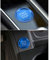 VDARK Auto Motor Start Stopp Taste Abdeckring Zündung Start Stopp Taste Trimm Druckknopf Schalter Dekor Aufkleber Aluminiumlegierung Auto Interieur Zubehör Kompatibel für Audi A4 A5 A6 A7 A8 Q5 Blau