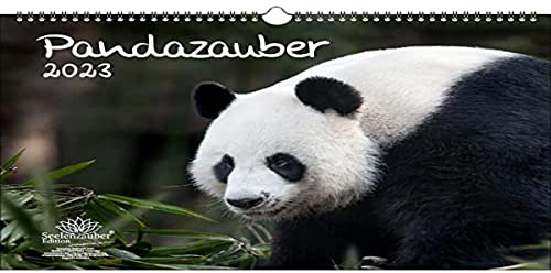 Pandazauber DIN A3 Kalender für 2023 Panda - Seelenzauber
