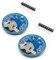 Hailege 2pcs RTC Module Real Time Clock Memory Module V2.0 I2C with Pin Header