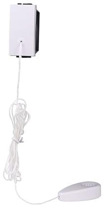 Pulsante Tirante Con Corda 1P 10A, Compatibile Con Bticino Living Light (Bianco)