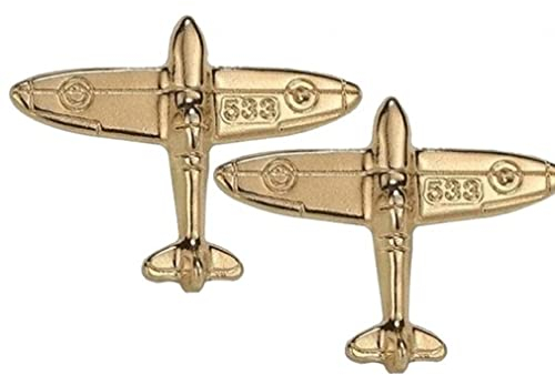 vepoty 2 Pièces Avion Métal Broche Broches Chemise Denim Col Épinglettes Badge Bijoux Vêtements Accessoires