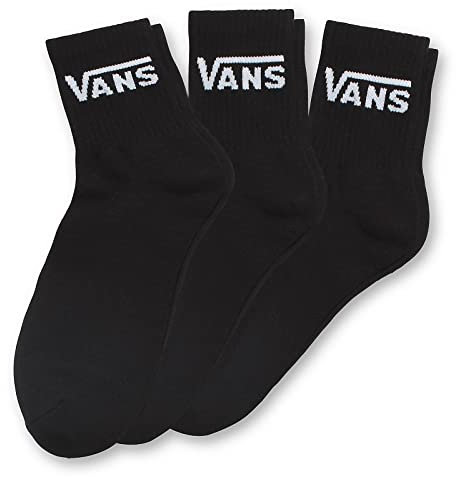 Vans | Calzini classici da uomo, confezione da 3, Nero, 9.5-13