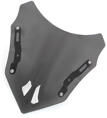 ECLUT Carénage Pare Brise pour Yamaha pour MT125 Pare Brise Moto Accessoires Vent Déflecteur Écran pour MT 125 2021 2022 2023 pour MT-125 Visière Viser Déflecteur Bulle
