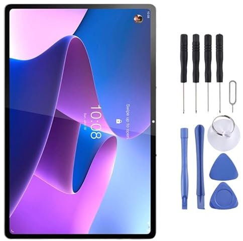 Display LCD per Tocco del Cellulare Schermata LCD AMOLED per per Lenovo Tab P12 PRO 12.6 2021 TB-Q706Z TB-Q706F con Digitalizzatore Assemblaggio Completo (Nero)