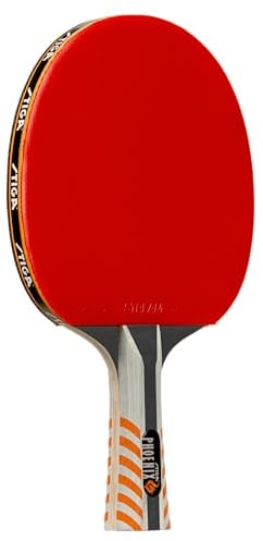 STIGA Phoenix Tischtennisschläger – 5-lagiges ultraleichtes Blatt – 2 mm Turnier-zugelassener Schwamm – ausgestellter Griff für verbesserte Kontrolle – Wettbewerbsfähiger Tischtennisschläger für