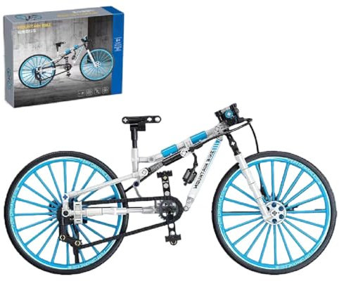 Unativer Mountainbike Bausteine, 274 Teile Speed Bike Spielzeug Modell, Sport Mountainbike Off Road Bicycle Baukasten für Technikfans & Sportliebhaber, Geschenk für Jungen & Mädchen (941005)