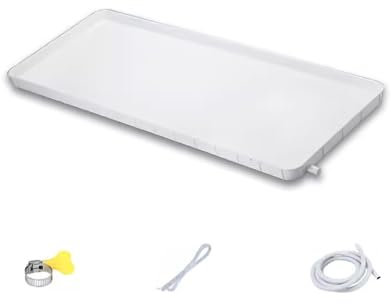 SCBTGKLN Air Conditioner Water Tray - Water Tray with Drain Pipe for Leaking Air Conditioner Internal and External Units