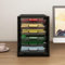 PUNCIA Mesh File Organiser Box 6 Drawers Desktop Paperwork Organiser Office Supplies and Accessories Stationery Storage A4 Paper File Binder Letter Tray Metal Filing Box for Home Office Black