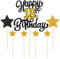 18th Geburtstag Tortendeko Gold Schwarz Tortendeko, Tortentopper Happy Birthday 18,18 Jahre Torten Deko, Geburtstagsdeko Für Torte 18ter Geburtstag