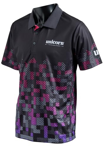 Unicorn Pro-Tech Digital Hemd aus atmungsaktivem und weichem Polyester-Mikro-Netzstoff. Größen XXS bis XXXXL, violett, M