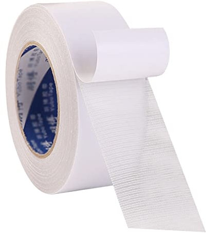 CANIGHT Grid Double-sided Tape Waterproof Adhesive for Carpet Floor Strong Bonding Removable for Easy Application (1 Roll) Random