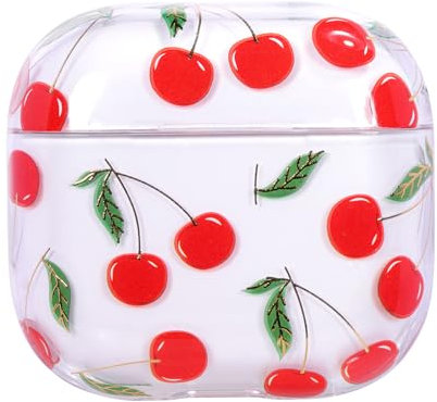 AKABEILA Hülle Kompatibel mit AirPods 4 2024 Hartes PC Schutzhülle Nettes Muster AirPods 4 Generation Unterstützt Kabelloses Ladehülle Tasche