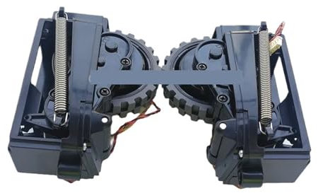 WVGFAUXA Aspiradora Robot con Ruedas Izquierda O Derecha, Compatible con Ilife V7s Plus V7s Pro V7, Piezas De Aspiradora Robot con Ruedas Que Incluyen Motor(Right Left Wheel)