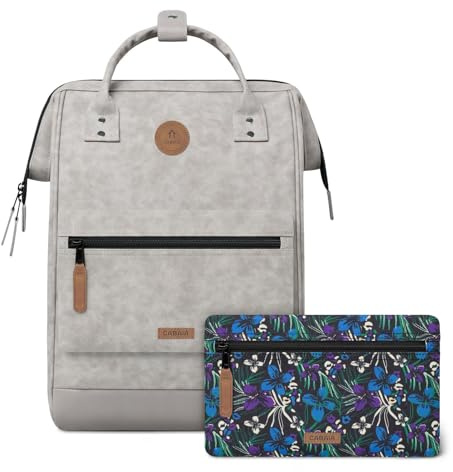 Cabaïa Backpack Adventurer Large Reims light grey