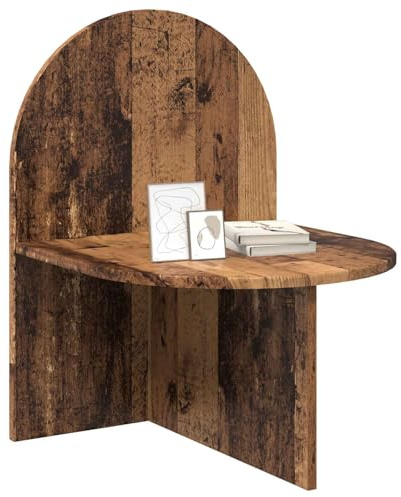 vidaXL Nachttisch 2 pcs Altholz 48 x 49 x 65 cm Holzwerkstoff, Bettzimmer Must-Haves, moderner Nachttisch, praktischer Beistelltisch, schickes Mobiliar für stilvolle Deko