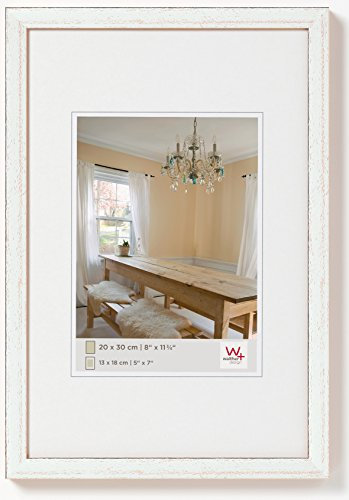 walther design Bilderrahmen silber 20 x 28 cm Peppers Holzrahmen BP028S
