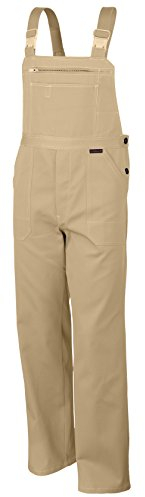 Qualitex Arbeits-Latzhose BW 270 (54, Khaki)