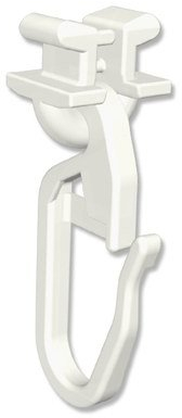 Interdeco Drehgleiter Drehfix für Gardinenschienen und Innenlaufstangen (100 Stück)