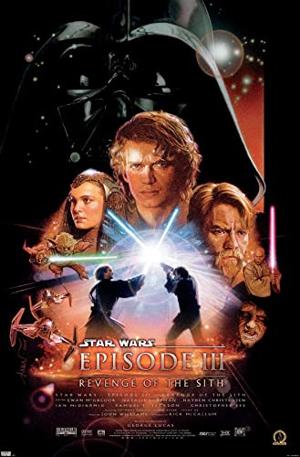 Trends International 24X36 Star Wars: Revenge of the Sith - One Sheet Wall Poster, 24.00 x 36.00, Unframed Version