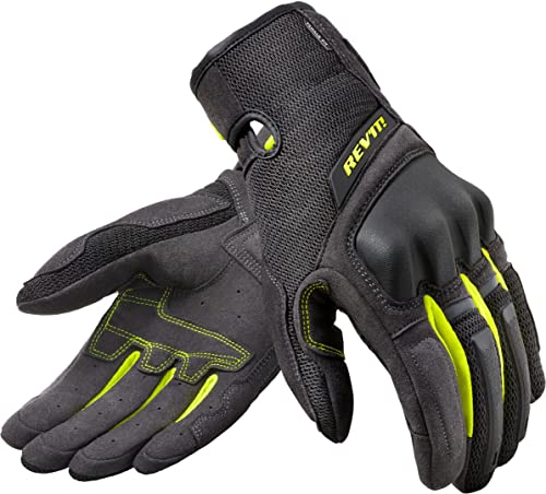 Revit Volcano Damen Motorradhandschuhe (Black/Yellow,S)