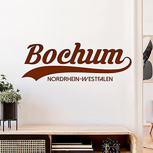 Bochum Nordrhein-Westfalen Wandtattoo Wandaufkleber Wall Sticker - Dekoration, Küche, Wohnzimmer, Schlafzimmer, Badezimmer