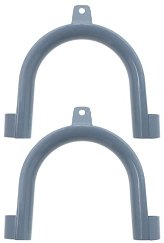 YINETTECH 2pcs Crochet de Tuyau Sortie de Vidange Guide de Tuyau de Vidange en Forme de U Support de Tuyau en Plastique pour Machines à Laver et Lave-vaisselle Diamètre Extérieur 20mm à 25mm