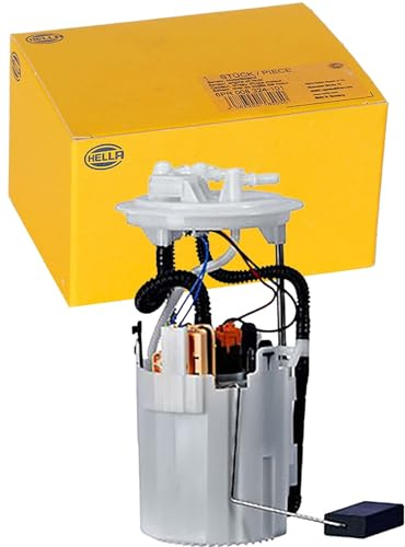 HELLA 8TF 358 303-971 Fuel Feed Unit - Electric - 4-pin connector - with gasket/seal/with fuel sender unit