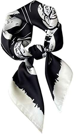 prinfantasy Bandana Halstuch Seidentuch Fashion Tuch Schal Kopftuch Multifunktion Schal Seide Halstücher Kopftücher M070077