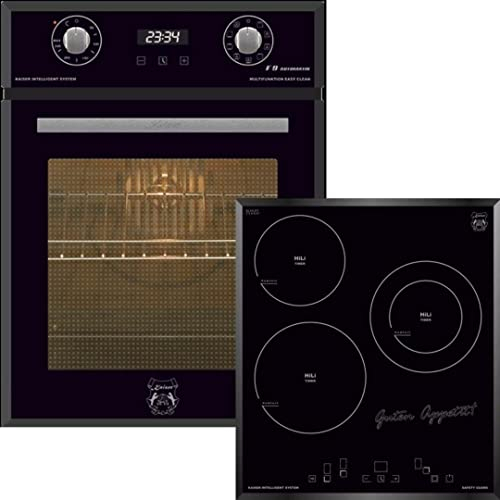 Kaiser EH 4747 + KCT 4745 F, horno empotrado 45 cm, 9 funciones + placa vitrocerámica 45 cm