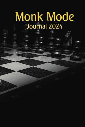 Monk Mode Productivity Journal 2024