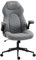 Vinsetto Gaming Chair, Office Desk Chair, Comfy Computer Chair with Adjustable Arms and Rolling Wheels for Home Work Study, Light Grey