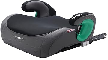 COZY N SAFE Astra EST-310 135-150 cm nero seggiolino auto con installazione Isofix e cintura di sicurezza del veicolo
