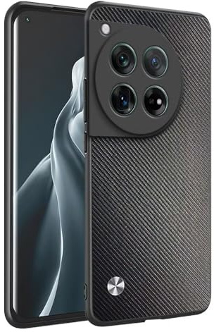 HONLEN Hülle für OnePlus 12R / OnePlus Ace 3 (6.78 Inches) Business Telefonhülle aus Leder mit Rückseite, Kevlar