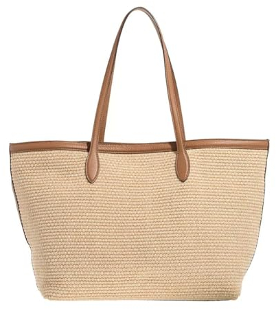 ABRO Shopper PRIMULA Natur Einheitsgröße Damen, elfenbein, Retro
