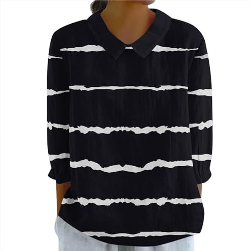 Chemisier Coton Et Lin Tunique Femme Chic Et Elegant Tee Shirt Sans Couture Pour Corset Chemise Col Mao Lin Rouge Satin Debardeur Noir Furry T Shirt Chemise Noir 4XL