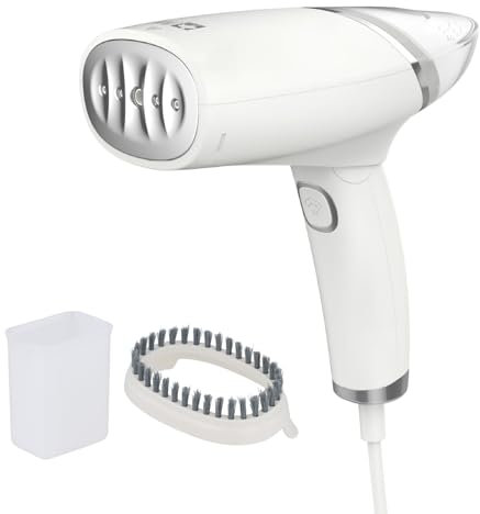 Litinliv Dampfglätter Kleidung, Faltbares Dampfbügeleisen, Dampfbügler Handgerät, Kleiderdampfer, Dampfglätter für Kleidung mit 100ML Wassertank, Tragbarer Dampfglätter für Reisen und Zuhause, 1000W