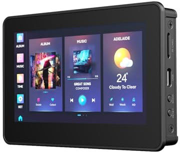 Waveshare ESP32-S3 4.3inch Capacitive Touch Display Development Board B, 800×480 Resolution, 5-Point Touch, 32-Bit LX7 Dual-Core Processor, 240MHz Frequency, with Onboard Antenna and Plastic Case