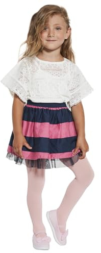 MYCHICLEGS - Collant bambina coprente in microfibra 60 denari - Rosa cipria - 6 anni