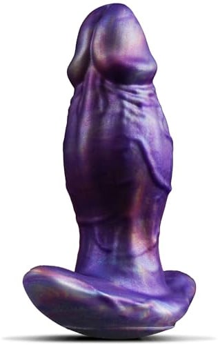 Anal Plug Dildo groß Silikon Dildos, Großer Analplug Dicker Dildo | Ankerform Basisdesign, Realistischer Didloschwanz für Frauen Buttplug Soft Anal Trainer, Sexspielzeug für Frauen Männer