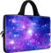 Mibbxea 11,6-12 Zoll Laptop-Tasche Sleeve Hülle,Computer Chromebook Ultrabook Tragetasche,Neopren-Reisetasche, Netbook-Aktentasche mit Griff für Dell HP Lenovo ASUS Acer (Lila Sternenhimmel)
