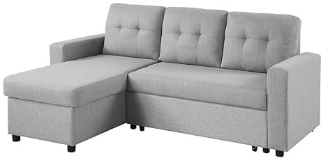 ATLANTIC home collection Polsterecke Gino mit Schlaffunktion