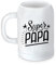 Chope de Bière 500ml Super Papa – Cadeau Fête des Pères – Mug à Bière Original pour Papa – Idée Cadeau Humour Papa – Verre Solide et Pratique pour Amateurs de Bière
