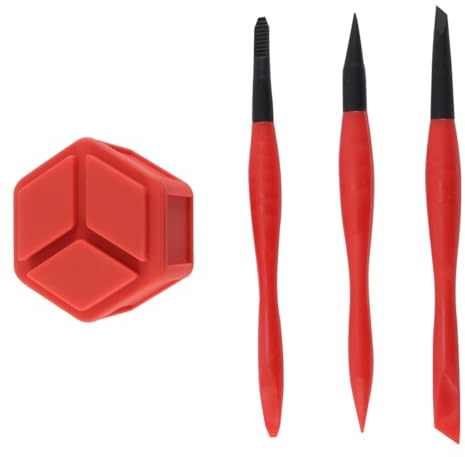Alide A Set Of Compact Silicone Glue Brush, Woodworking Glue Applicator, Multi Functional Silicone Rubber Box